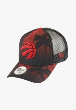NEW ERA TORONTO RAPTORS A FRAME TRUCKER - Cap - Schwarz