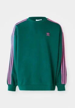 Adidas Originals OVERSIZE CREW - Sweatshirt - Grey/black -Friboo Verkauf Geschaft 39f2542f727c41839d4b18c48c13ad4c