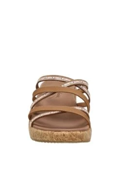 Skechers BEVERLEE ARCHFIT - Pantolette Hoch - Beige -Friboo Verkauf Geschaft 3a49e7e52ac44b40a9c3ad0902abb2b9