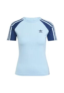 Adidas Originals 3S SLIM - Basic T-shirt - White Black -Friboo Verkauf Geschaft 3aa92c3f93084939bd352596c0714ffd 1