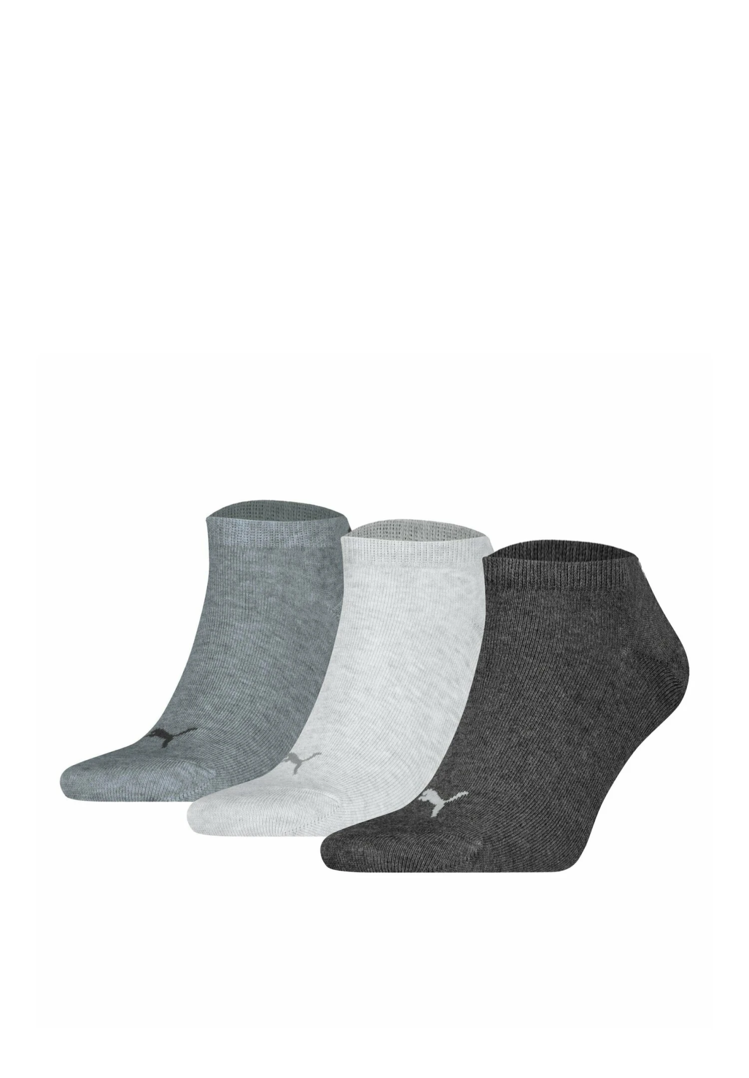 Puma 3 PACK - Socks - Rosa Weiß Grau 5 Puma 3 PACK - Socks - Rosa Weiß Grau – Bild 5