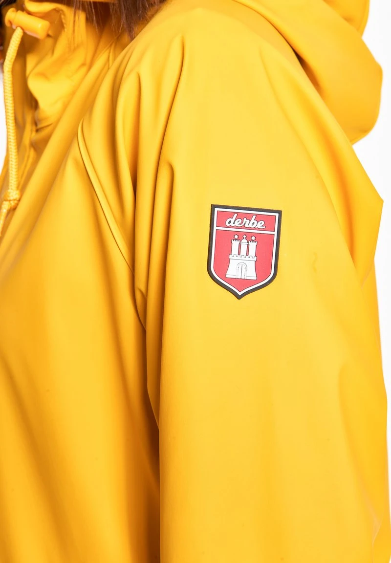 Derbe TRAVEBY - Regenjacke / Wasserabweisende Jacke - Yellow 4 Derbe TRAVEBY - Regenjacke / Wasserabweisende Jacke - Yellow – Bild 4