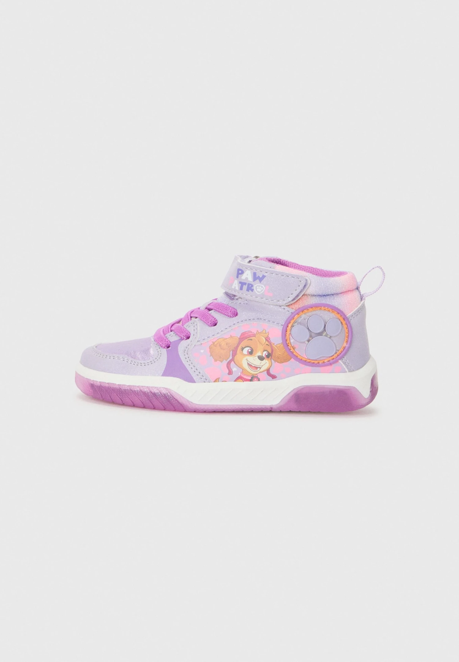 Friboo PAW PATROL BLINKING OUTSOLE - Sneaker High - Lilac 1 Friboo PAW PATROL BLINKING OUTSOLE - Sneaker High - Lilac