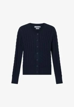 BRAIDED - Strickjacke - Blu