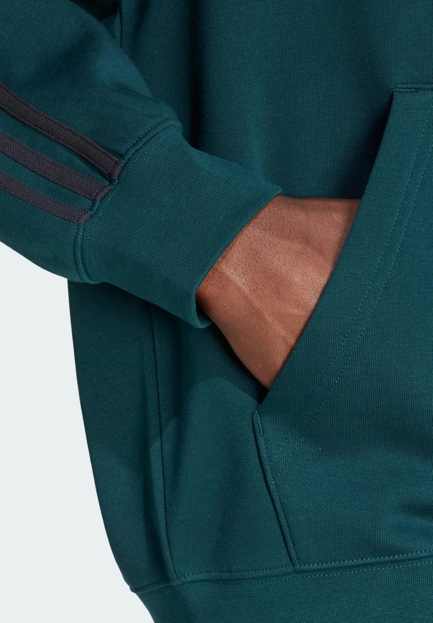 Adidas Originals BAGGY HOODIE - Sweatjacke - Aurora Ivy/black 4 Adidas Originals BAGGY HOODIE - Sweatjacke - Aurora Ivy/black – Bild 4