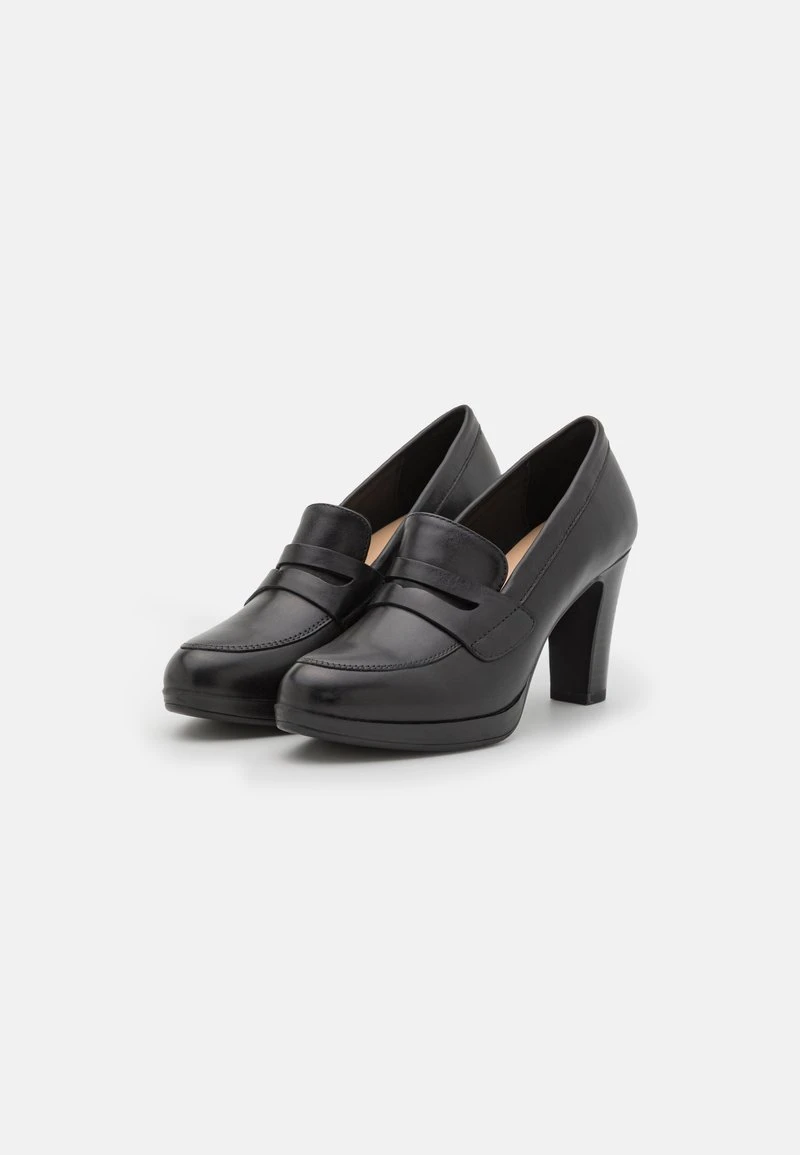 Pier One LEATHER - Pumps - Black 3 Pier One LEATHER - Pumps - Black – Bild 3