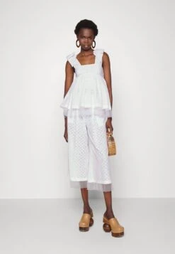 Viktor&Rolf NICE BREEZY - Stoffhose - White -Friboo Verkauf Geschaft 3f811cc4ddf5442b9e838d5af43fb14b