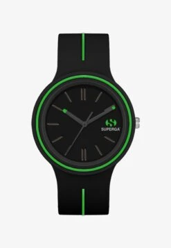 Superga Uhr - Nero/verde