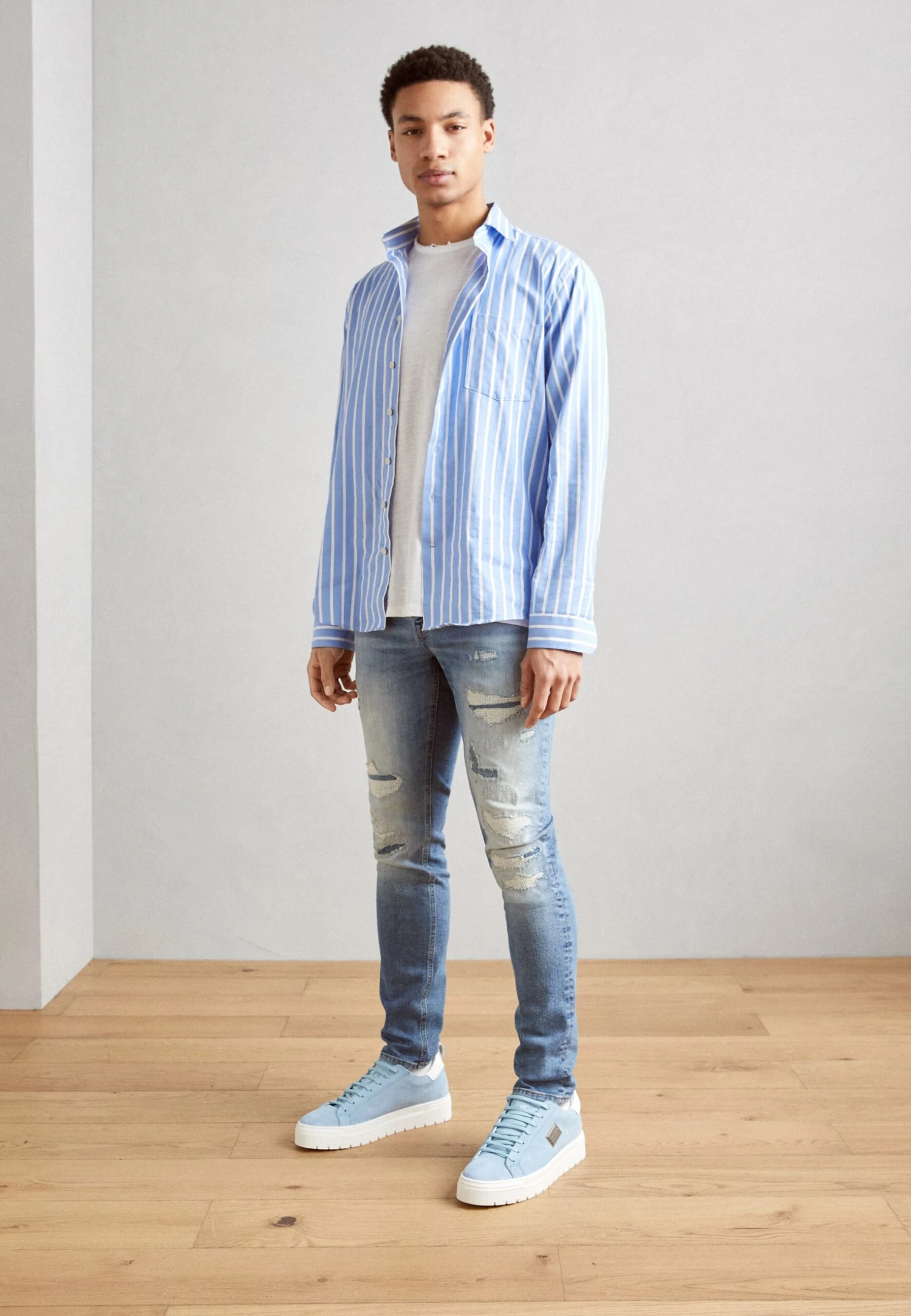 Antony Morato Trainers - Sky Blue 3 Antony Morato Trainers - Sky Blue – Bild 3