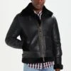 Schott Lederjacke - Black