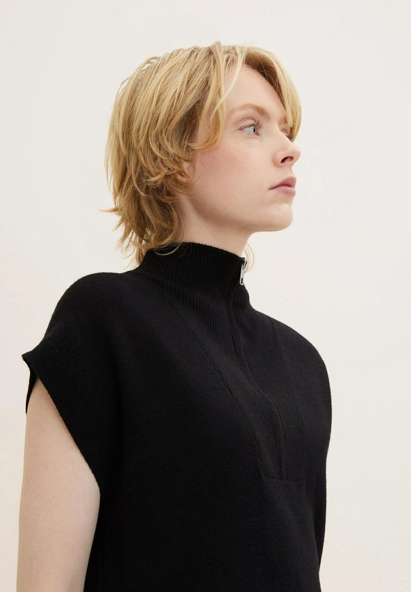 TOM TAILOR Denim Strickkleid - Deep Black 4 TOM TAILOR Denim Strickkleid - Deep Black – Bild 4