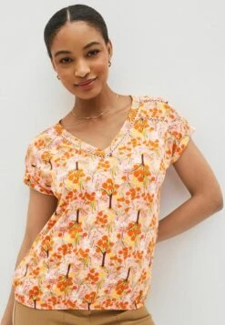 Next BUBBLE HEM STANDARD - T-Shirt Print - Pink Ditsy Oranges -Friboo Verkauf Geschaft 418884c168794f05bd14742ea2fc1331 1