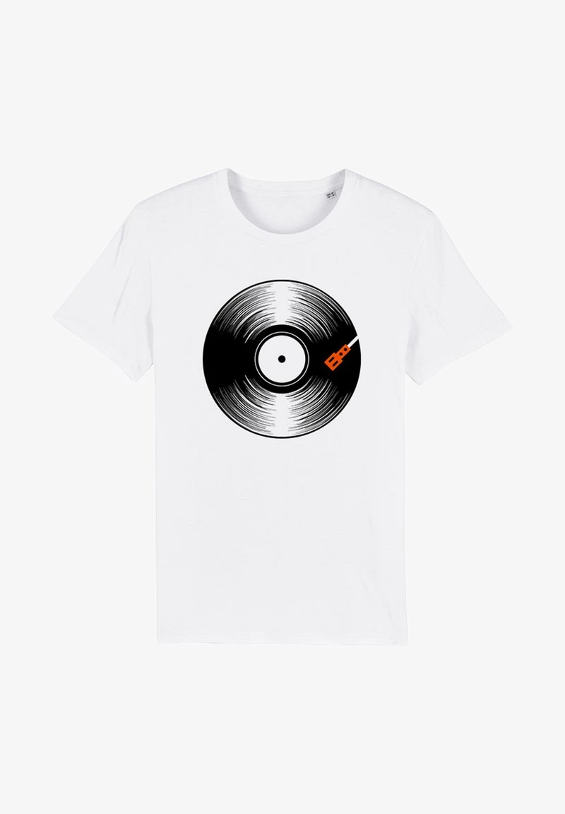 SCHALLPLATTE - T-Shirt Print - White 1 SCHALLPLATTE - T-Shirt Print - White