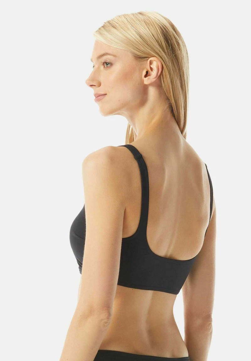 MICHAEL Michael Kors ICONIC SOLIDS - Bikini-Top - Black 2 MICHAEL Michael Kors ICONIC SOLIDS - Bikini-Top - Black – Bild 2