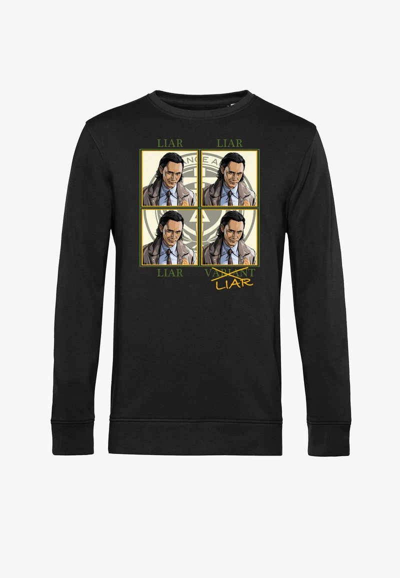 Henry Tiger LOKI LIAR OR VARIANT - Sweatshirt - Black 4 Henry Tiger LOKI LIAR OR VARIANT - Sweatshirt - Black – Bild 4