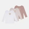 Friboo 3 PACK - Langarmshirt - Light Pink/off-white/mauve