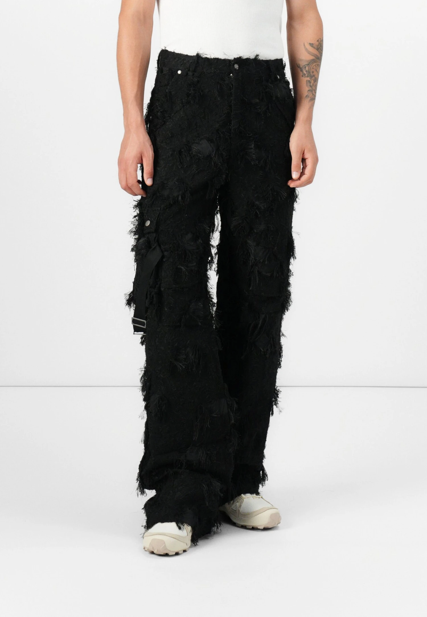 WIDOW PANTS UNISEX - Cargo Trousers - Black 1 WIDOW PANTS UNISEX - Cargo Trousers - Black