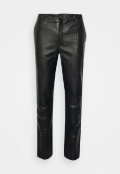 ARY TROUSERS - Lederhose - Black Croco -Friboo Verkauf Geschaft 449c61d3a33a4edb819afd93845105fa