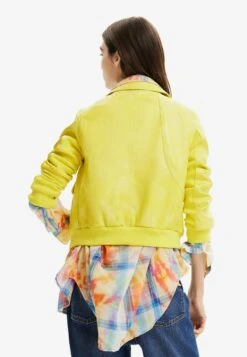 Desigual Kunstlederjacke - Yellow 8 Desigual Kunstlederjacke - Yellow -Friboo Verkauf Geschaft 44bc522334e84fe99855a40d0d6ed694