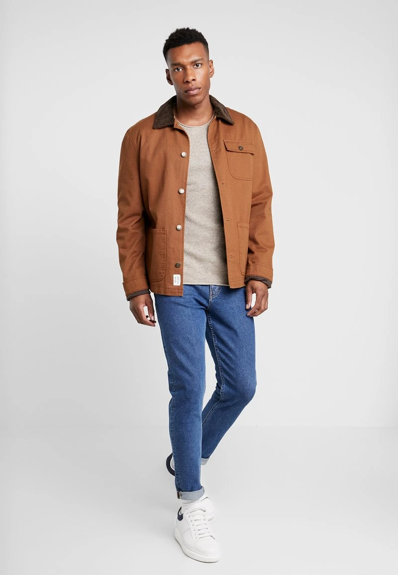 Selected Homme SLHROCKY - Strickpullover - Sepia/light Grey Melange 2 Selected Homme SLHROCKY - Strickpullover - Sepia/light Grey Melange – Bild 2