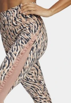 ADIDAS PERFORMANCE YO STO AOP - Tights - Taupe -Friboo Verkauf Geschaft 45ed7bd9d32247e8b4742b88e857c934