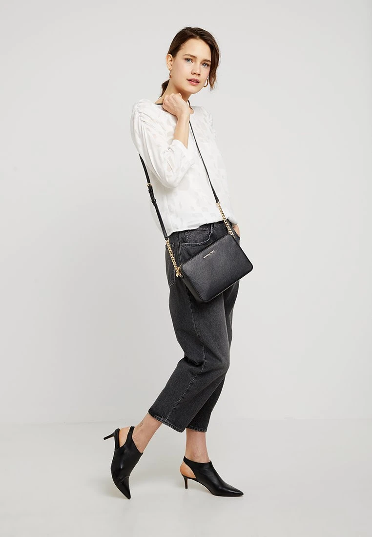 MICHAEL Michael Kors JET SET TRAVEL CROSSBODY - Umhängetasche - Black 2 MICHAEL Michael Kors JET SET TRAVEL CROSSBODY - Umhängetasche - Black – Bild 2