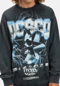 DC SHOES SKULL SHOCK CREW - Sweatshirt - Black -Friboo Verkauf Geschaft 48a68f8b836d41c2b55c55d8b11be3c5