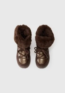 Friboo Schnürstiefelette - Bronze-coloured -Friboo Verkauf Geschaft 497337041f314f4ebcef4b800eaae444