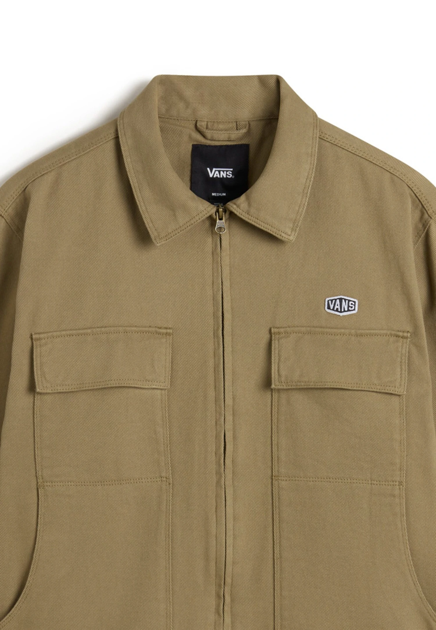 Vans MCAVOY ZIP STATION - Summer Jacket - Olive 3 Vans MCAVOY ZIP STATION - Summer Jacket - Olive – Bild 3