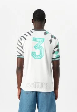 Adidas Originals WAVE UNISEX - Print T-shirt - White -Friboo Verkauf Geschaft 4a664cc81e0a483a9948737d8e77a170