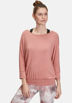 BETTY BARCLAY - Bluse - Apricot/grey