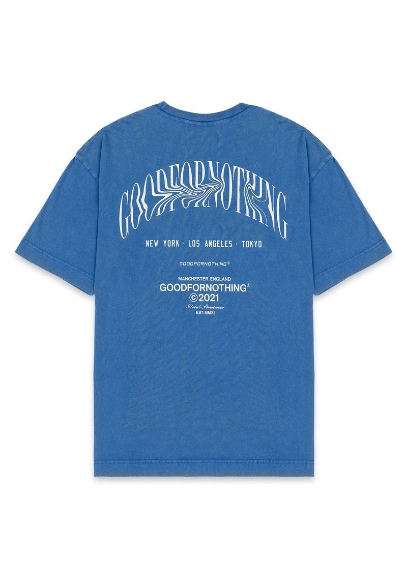 OVERSIZED VACATION - T-Shirt Print - Blue 2 OVERSIZED VACATION - T-Shirt Print - Blue – Bild 2