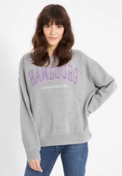Derbe HAMBOURG - Sweatshirt - Grey Melange