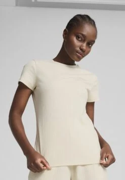 Puma Basic T-shirt - Alpine Snow -Friboo Verkauf Geschaft 4b91b9b883fa43c0901e4e85afa30aff