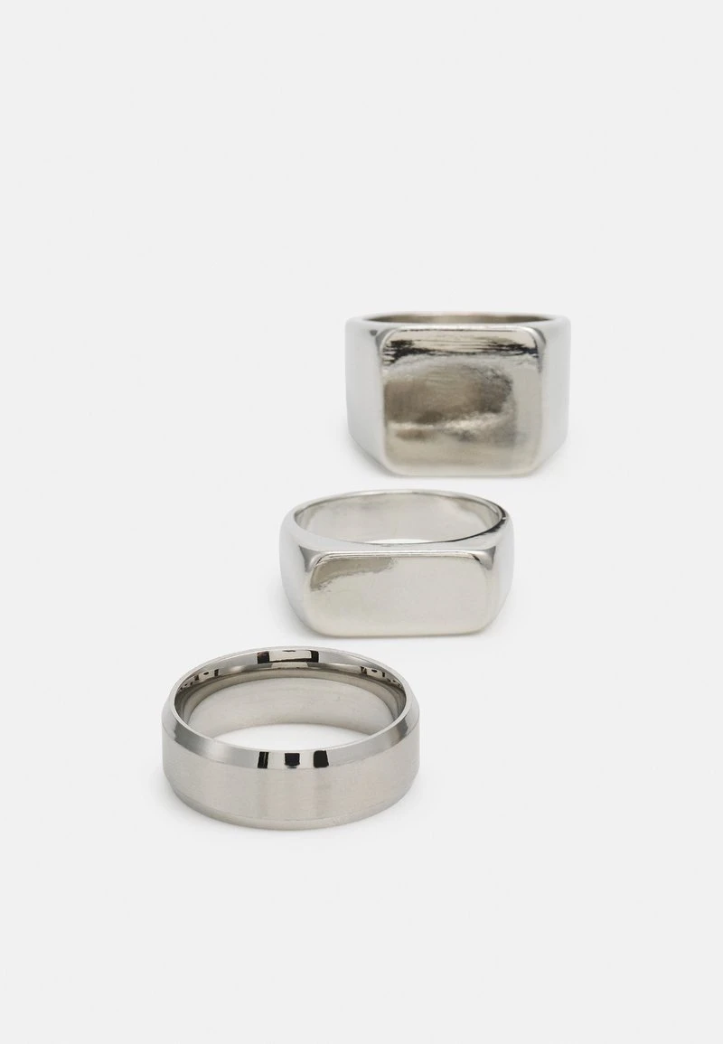 Jack & Jones JACALIAS 3 PACK - Ring - Silver Coloured 3 Jack & Jones JACALIAS 3 PACK - Ring - Silver Coloured – Bild 3