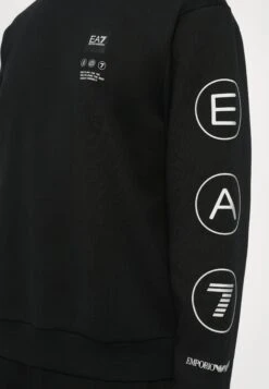 EA7 Emporio Armani TRAIN LOGO UNISEX - Sweatshirt - Black/silver-coloured 12 EA7 Emporio Armani TRAIN LOGO UNISEX - Sweatshirt - Black/silver-coloured -Friboo Verkauf Geschaft 4c72dc4399a54ad795b0547bbf17052f