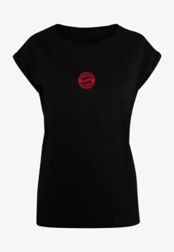 LOGO R EXTENDED SHOULDER TEE - T-Shirt Print - Black -Friboo Verkauf Geschaft 4d32a78925784131847b3f322e27f6d2
