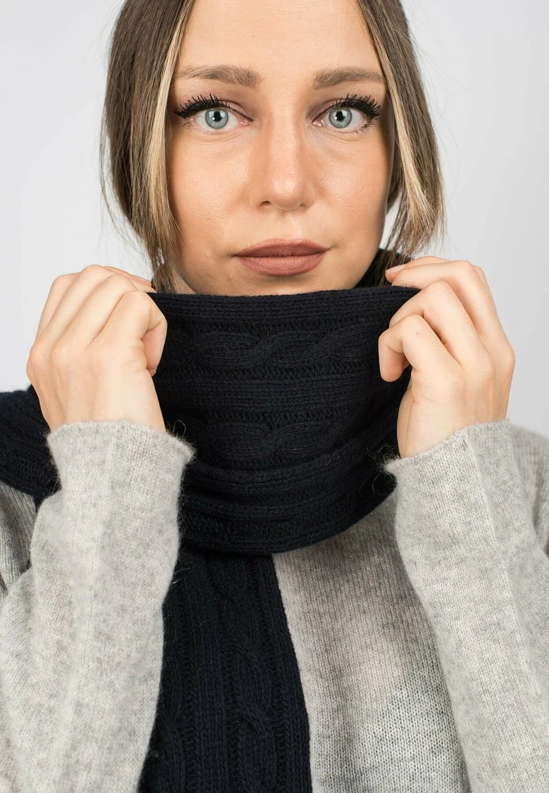 BRAIDED - Schal - Blu 2 BRAIDED - Schal - Blu – Bild 2