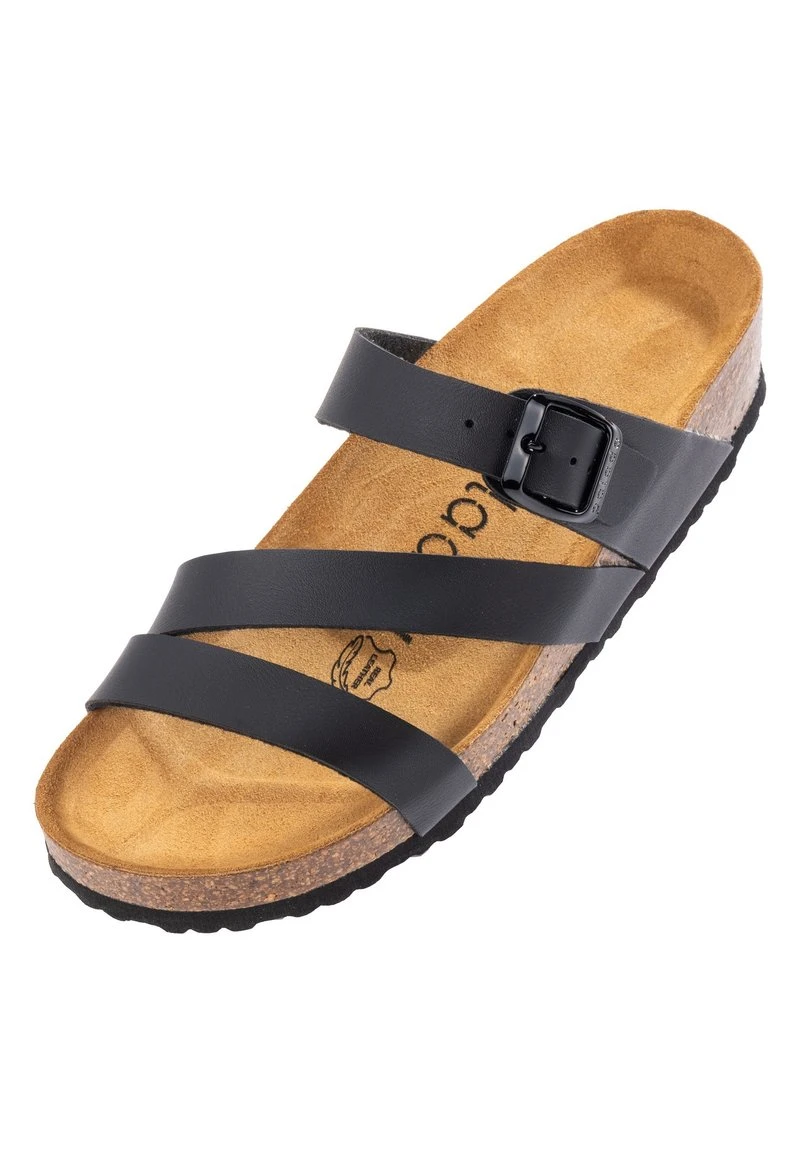 KOS - Pantolette Flach - Schwarz 2 KOS - Pantolette Flach - Schwarz – Bild 2