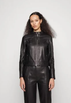 Neue Produkte 17 Marella ODINO - Lederjacke - Black