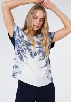 MIT BÜNDCHEN - Bluse - Nero 11 MIT BÜNDCHEN - Bluse - Nero -Friboo Verkauf Geschaft 4f30aaf052e84ae8953fe561482b0be1