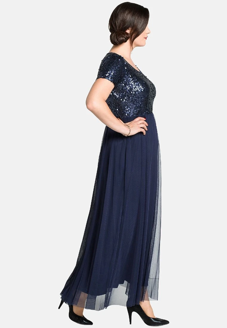 Sheego ELEGANT - Ballkleid - Navy 2 Sheego ELEGANT - Ballkleid - Navy – Bild 2