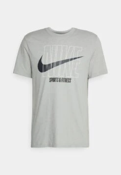 Nike Performance TEE SLUB - Sport T-shirt - Dark Grey Heather -Friboo Verkauf Geschaft 52b8bc8bb4624464ad9f2a0e846d7716