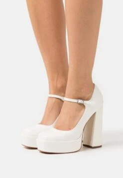 Aldo ANJIE - Plateaupumps - Open White