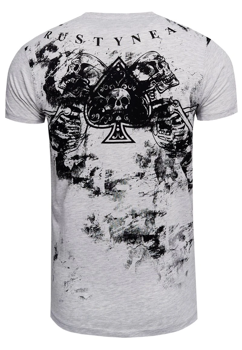 T-Shirt Print - Grau 2 T-Shirt Print - Grau – Bild 2