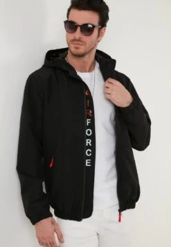 REGULAR FIT - Übergangsjacke - Black -Friboo Verkauf Geschaft 555514b7c3f44e709e63c645ddb27333