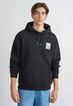 Adidas Originals GRAPHIC HOODIE - Sweatshirt - Black