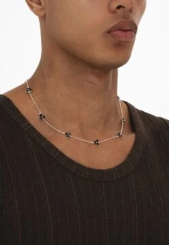 COMO LINK NECKLACE UNISEX - Halskette - Silberfarben -Friboo Verkauf Geschaft 58266e25c7e54b4aaf562bb525de3aaf