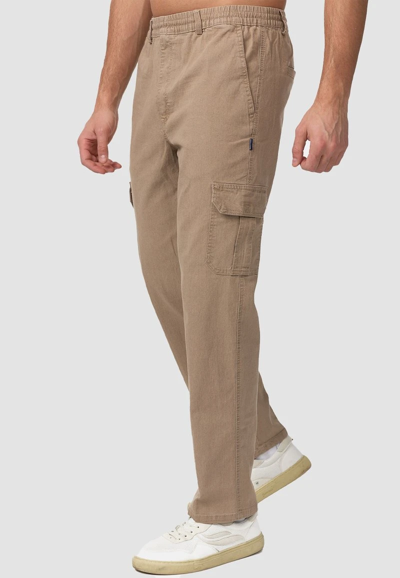MIT TUNNELZUG - Jeans Straight Leg - Beige 1 MIT TUNNELZUG - Jeans Straight Leg - Beige