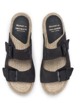 NICE - Pantolette Flach - Charcoal -Friboo Verkauf Geschaft 5e3604f121b94fa49e2e6a09c610d8fb